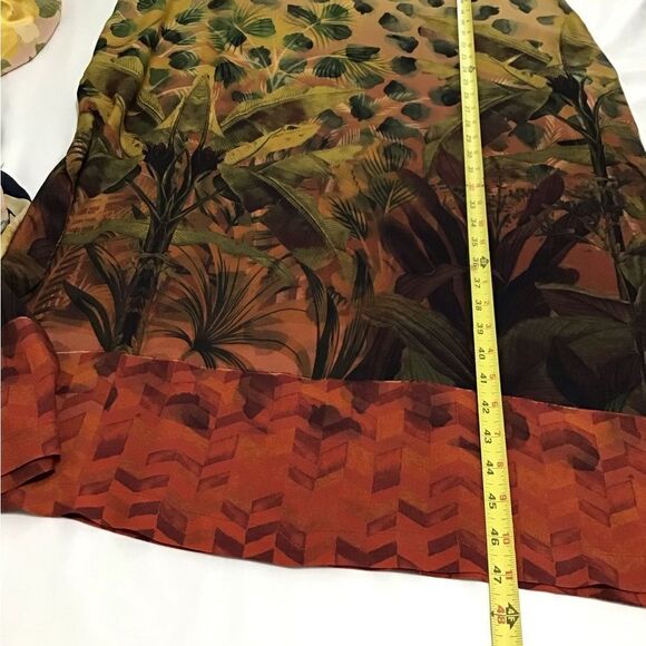 Soft Surroundings Animal Print Tivoli Midi Dress New Size Large - Picture 8 of 8